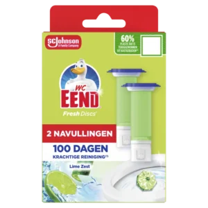 WC-Eend Fresh discs lime zest navul