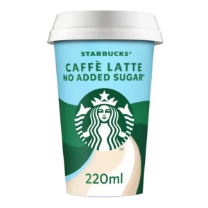 Starbucks Caffè latte no added sugar ijskoffie