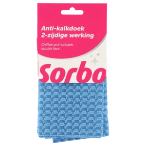 Sorbo Anti-kalkdoek 2-zijdige werking 32x38cm