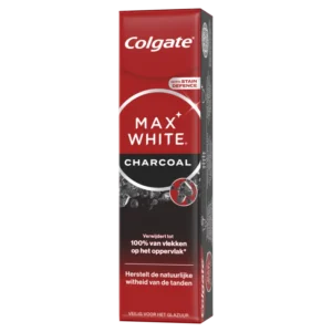 Colgate Max white tandpasta charcoal
