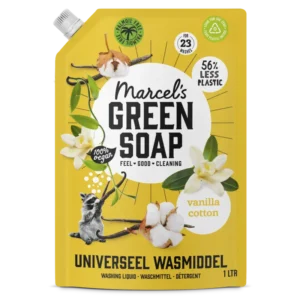 Marcel's Green Soap Wasmiddel vanilla & cotton navulling