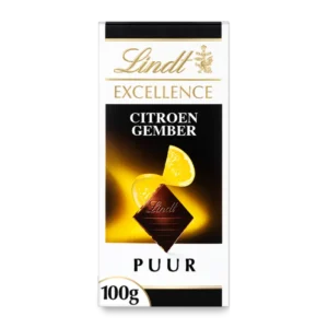 Lindt Excellence gember citroen pure chocolade