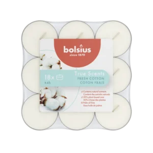 Bolsius Geurtheelichten fresh cotton