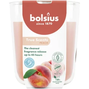 Bolsius True scents geurglas peach
