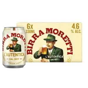 Birra Moretti L'autentica bier 6-pack