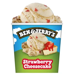 Ben & Jerry's Strawberry cheesecake