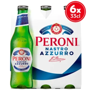Peroni Nastro azzurro Italiaans bier 6-pack