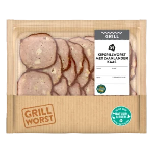 AH Kipgrillworst met Zaanlander kaas