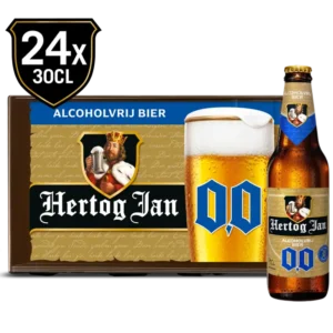Hertog Jan 0.0% alcoholvrij bier krat
