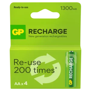 GP AA batterij oplaadbaar 1300 mAh