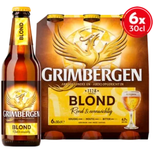Grimbergen Blond fles 6x30cl