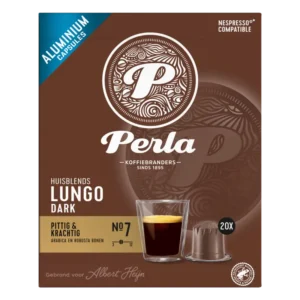Perla Huisblends Lungo dark capsules