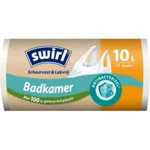 Swirl Vuilniszakken met handvatten 10L