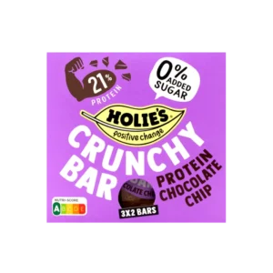 Holie's Crunchy bar protein chocolate chip
