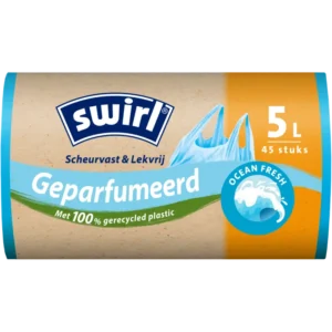 Swirl Pedaalemmerzakken ocean 5 liter