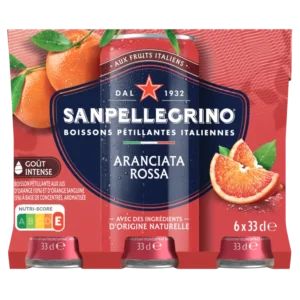 S. Pellegrino Aranciata rossa 6-pack