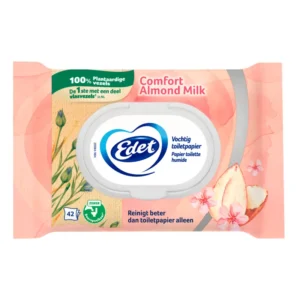 Edet Amandelmelk vochtig toiletpapier