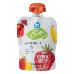 AH Knijpfruit appel banaan aardbei 6m+
