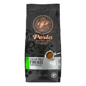 Perla Superiore Italian roast Firenze espressomaling
