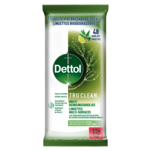 Dettol Schoonmaakdoekjes eucalyptus en limoen