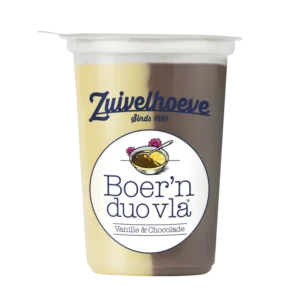 Zuivelhoeve Boer'n duo vla vanille chocolade