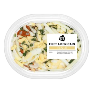 AH Filet americain ei en ui