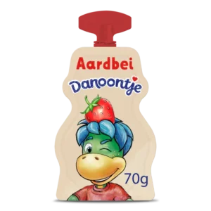 Danoontje Knijpyoghurt aardbei