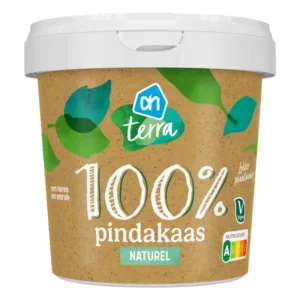 AH Terra Plantaardig 100% pindakaas naturel