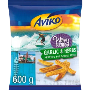 Aviko Wavy blends garlic & herbs