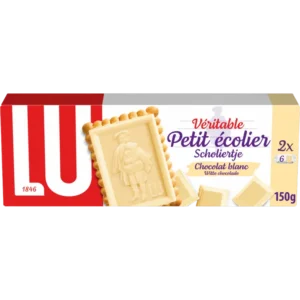 LU Scholiertje witte chocolade