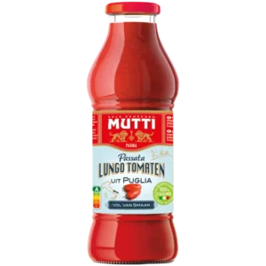Mutti Passata van lungo tomaten uit Puglia