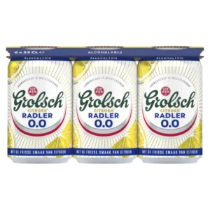 Grolsch Radler citroen alcoholvrij 0.0% 6-pack