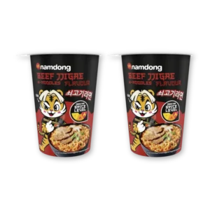 Namdong Beef jjigae k-noodles flavour cup 2-pack