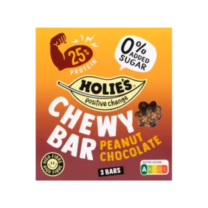 Holie's Chewy bar peanut chocolate