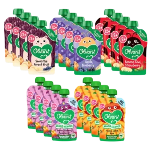 Olvarit Knijpfruit/groente 12+mnd babyvoed 20pck