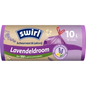 Swirl Vuilniszakken lavendeldroom 10 liter