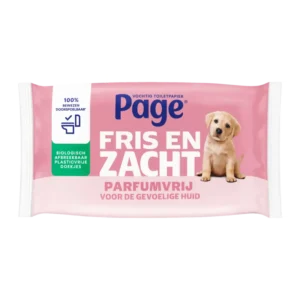 Page Sensitive vochtig toiletpapier