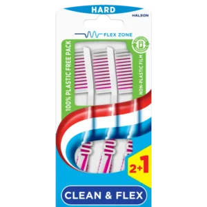 Aquafresh Clean & flex hard tandenborstel