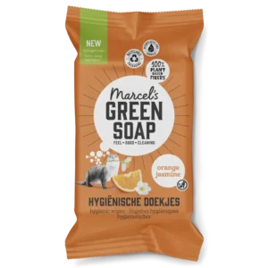 Marcel's Green Soap Hygienische doekjes orange & jasmin