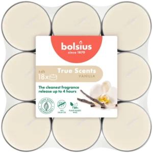 Bolsius True scents geurtheelichten vanille