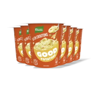 Knorr Good potatoes ui & croutons 6-pack
