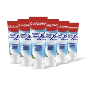 Colgate Triple action extra white tandpasta 6pk