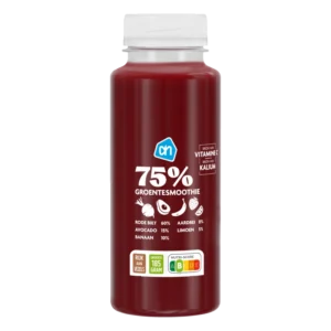 AH 75% Groentesmoothie rode biet aardbei