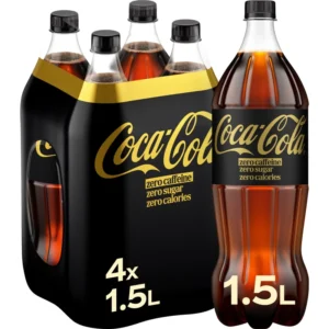 Coca-Cola Zero sugar zero caffeine 4-pack