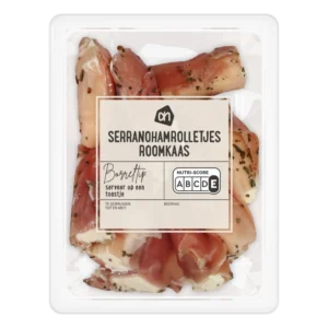 AH Serranohamrolletjes roomkaas