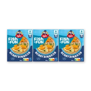 Iglo Fish&fun schatzoekers 3-pack