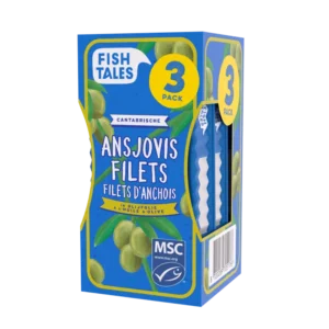 Fish Tales Ansjovisfilets in olijfolie 3-pack