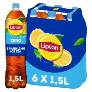 Lipton Ice tea sparkling zero sugar 6-pack