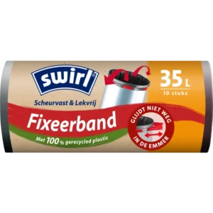 Swirl Vuilniszakken met fixeerband 35 liter