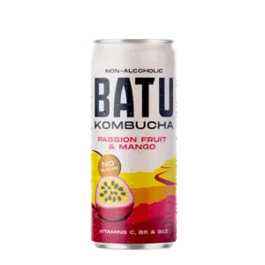 Batu Kombucha passion fruit & mango